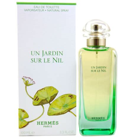 hermes eau de toilette spray un jardin sur le|Hermes Un Jardin Sur Le Nil 3.3 oz Eau de Toilette Spray.